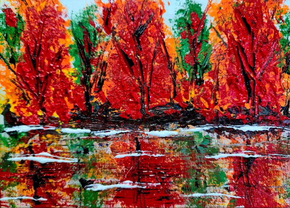 Reflections of a Fading Season