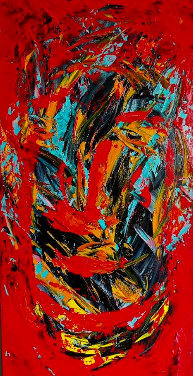 The Watcher in Crimson